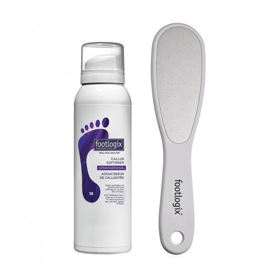 Footlogix callus softener spray + vijl